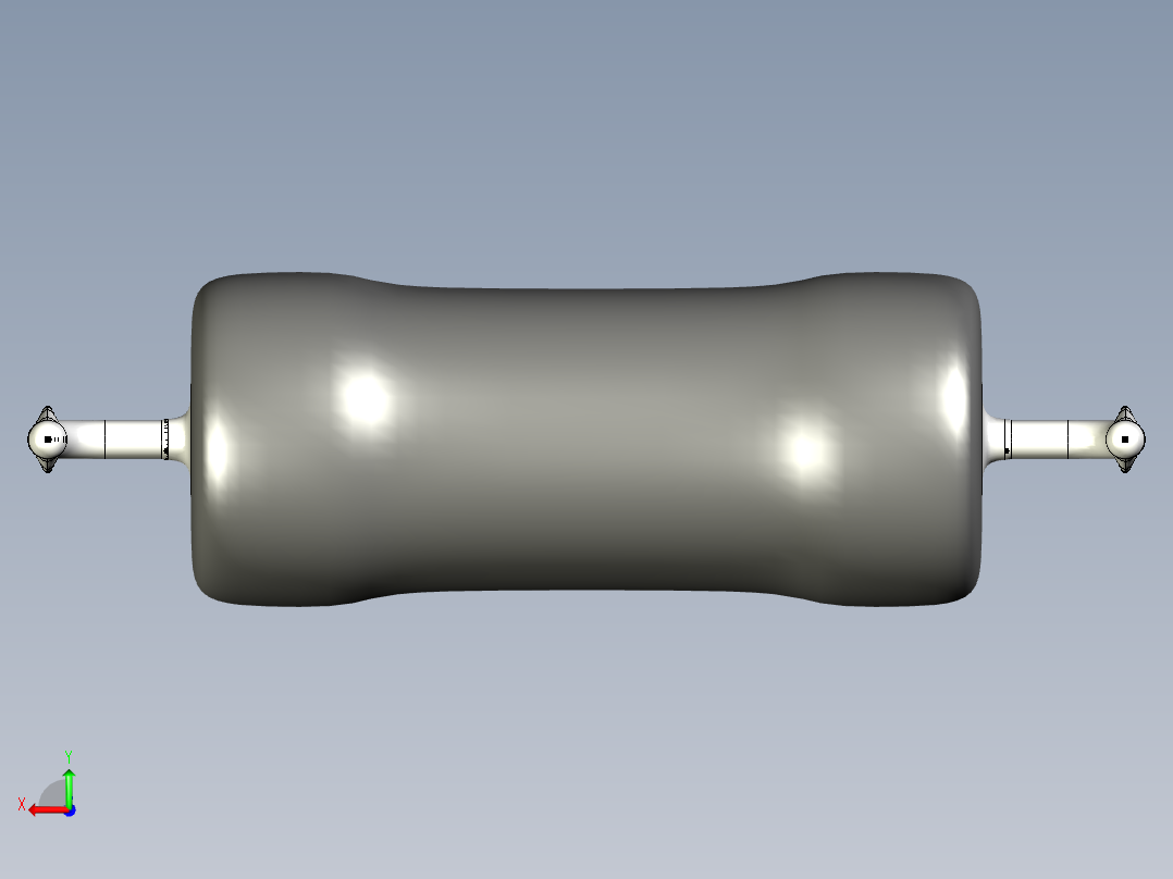 功率电阻WP5S-1后视图