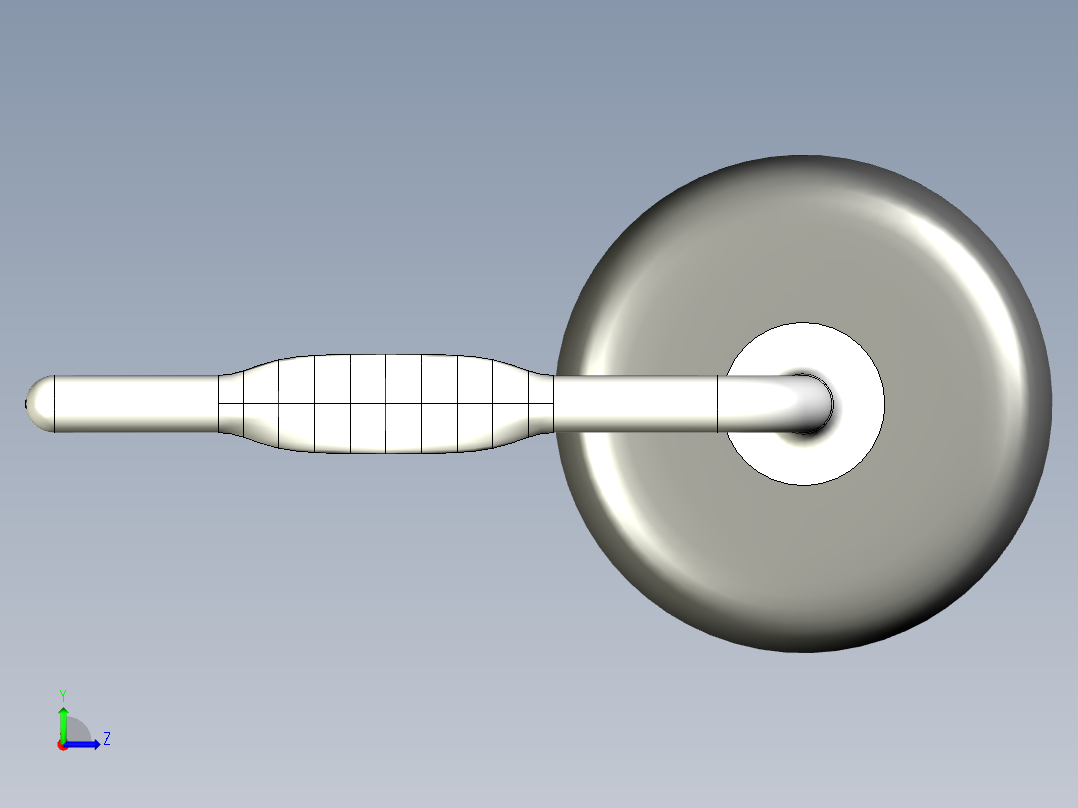 功率电阻WP5S-1左视图