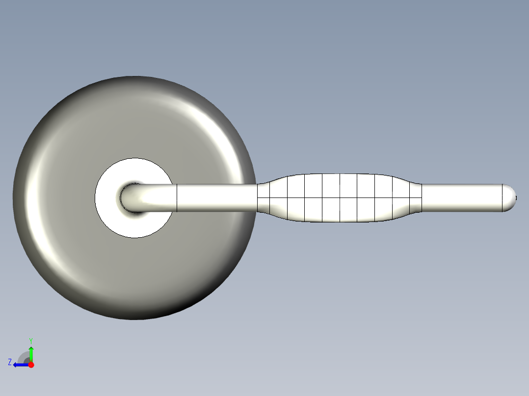 功率电阻WP5S-1右视图