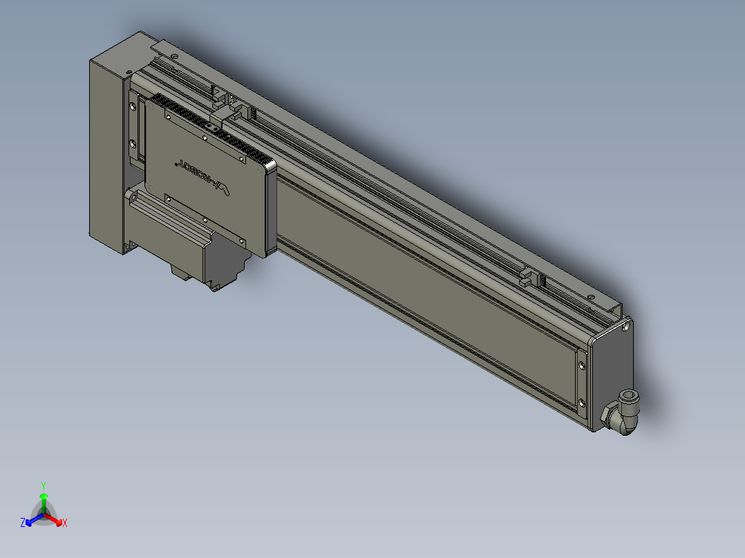 威洛博VC10-S350-BL-P40正等轴测图