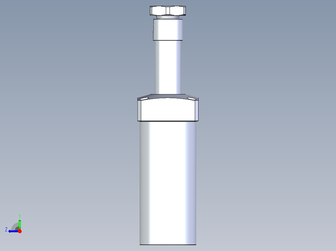 KOSMEKLHA0650-SR-Q45多系列多零件图纸模型右视图
