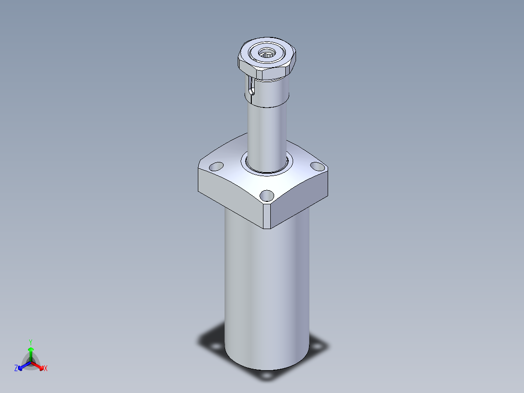 KOSMEKLHA0650-SR-Q45多系列多零件图纸模型正等轴测图
