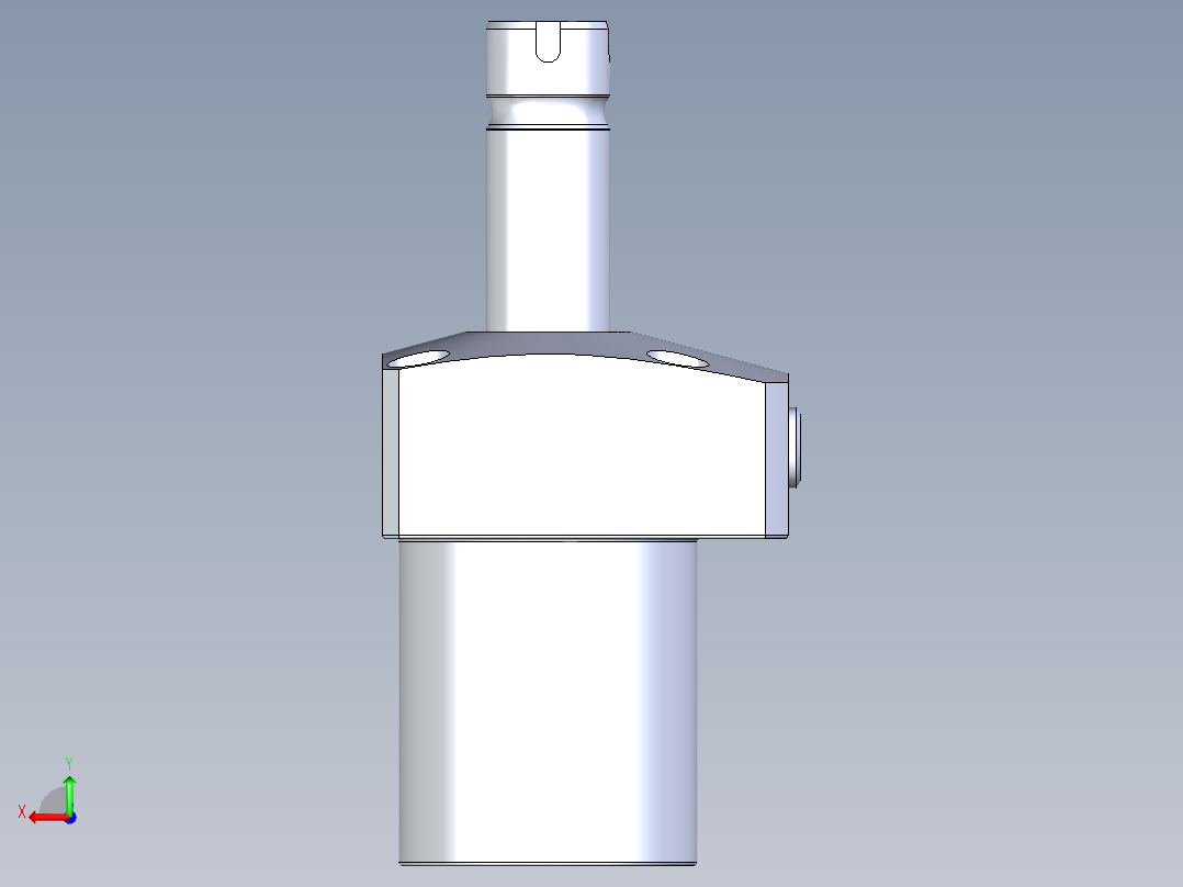 KOSMEKLHA0360-GR-F_R01多系列多零件图纸模型后视图