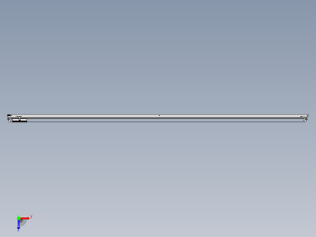威洛博VL系列3d模型模组VL22H2Y-S3400俯视图