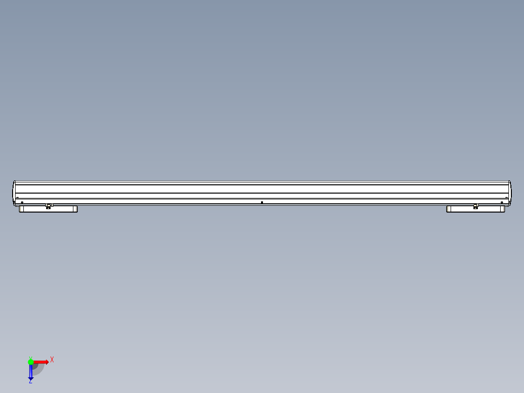 威洛博LC系列3d模型模组2LC22H2Y-S1300俯视图