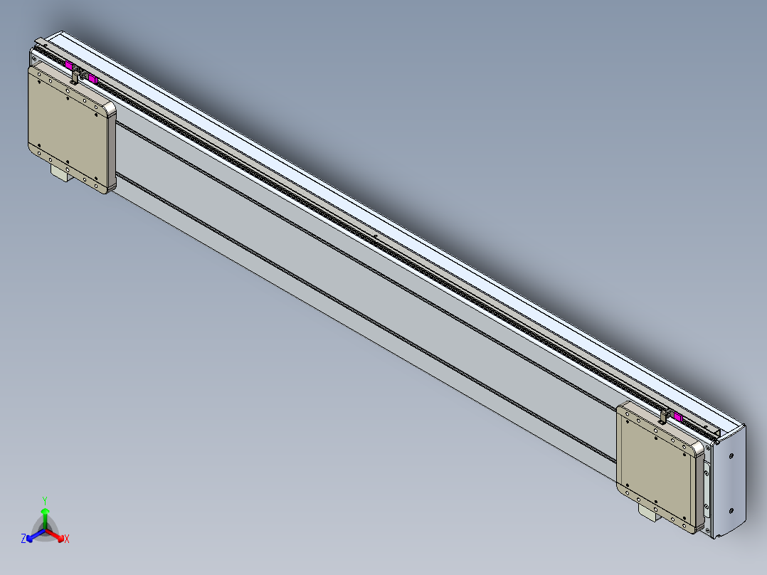 威洛博LC系列3d模型模组2LC22H2Y-S1300正等轴测图