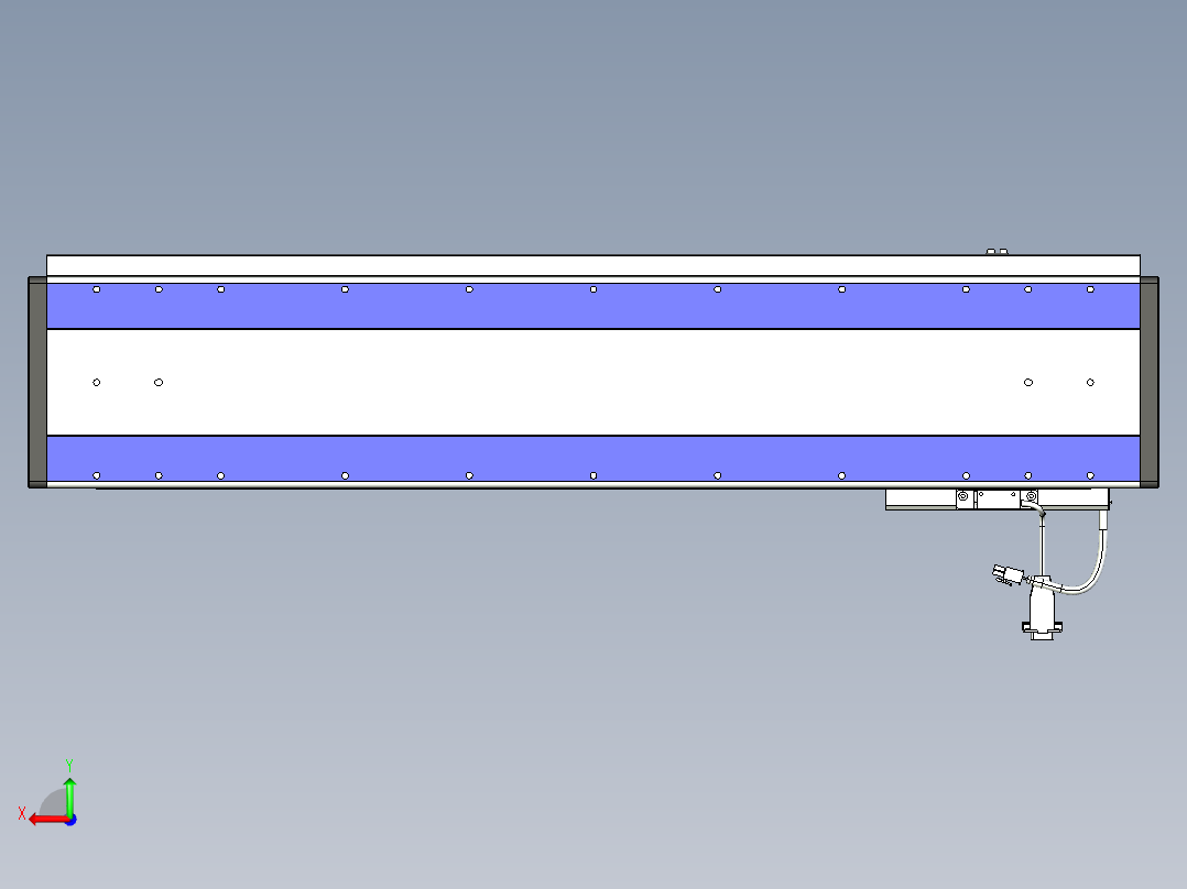 威洛博VL系列3d模型模组VL17E2Y-S650后视图