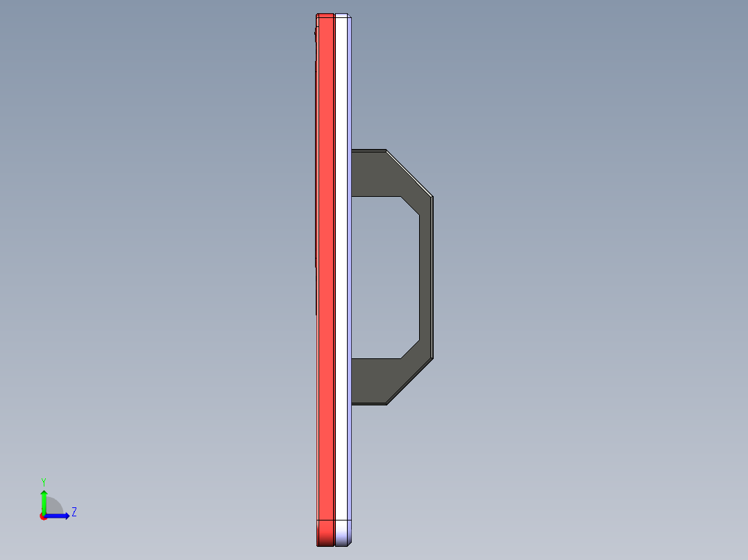 UX561-C-CNC2-盖板-180725左视图