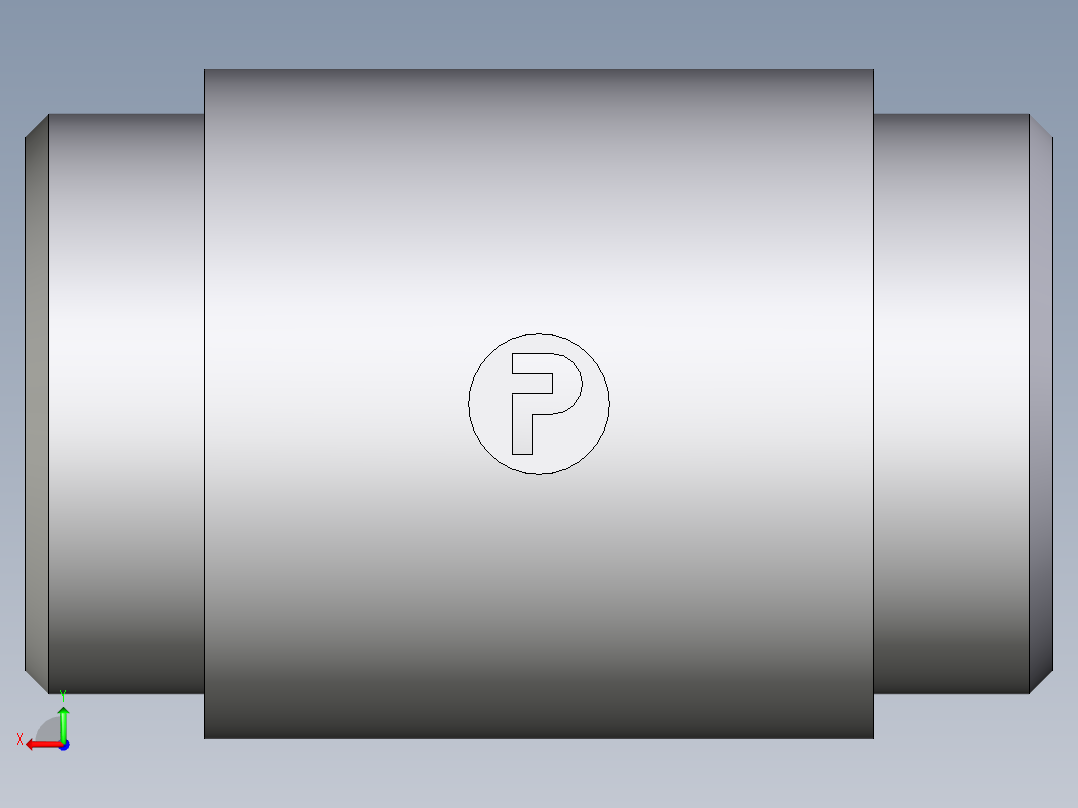 卡套式工业通用硬管接头EO_Weld_bulkhead_fitting_ESV42LX后视图