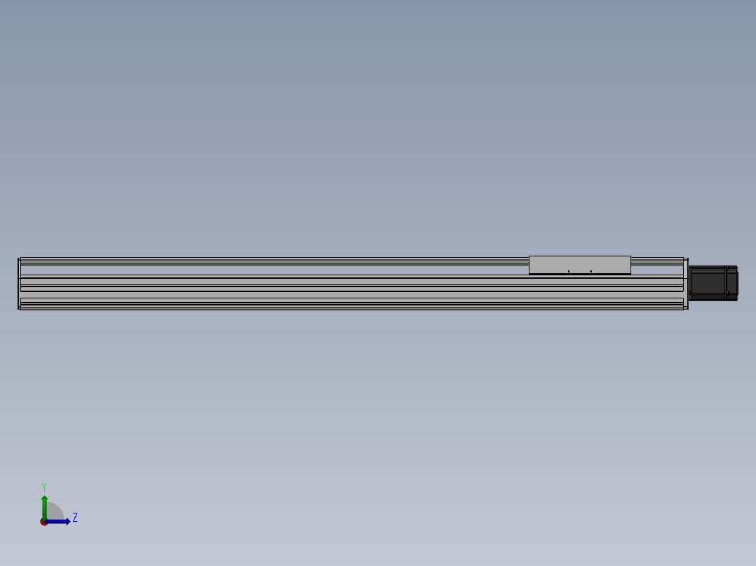 精密模组MY220-T10-1100L-BC-P75B-C4-C左视图