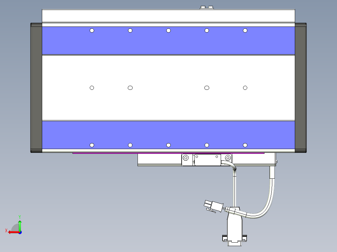 威洛博VL系列3d模型模组VL17E2Y-S100后视图