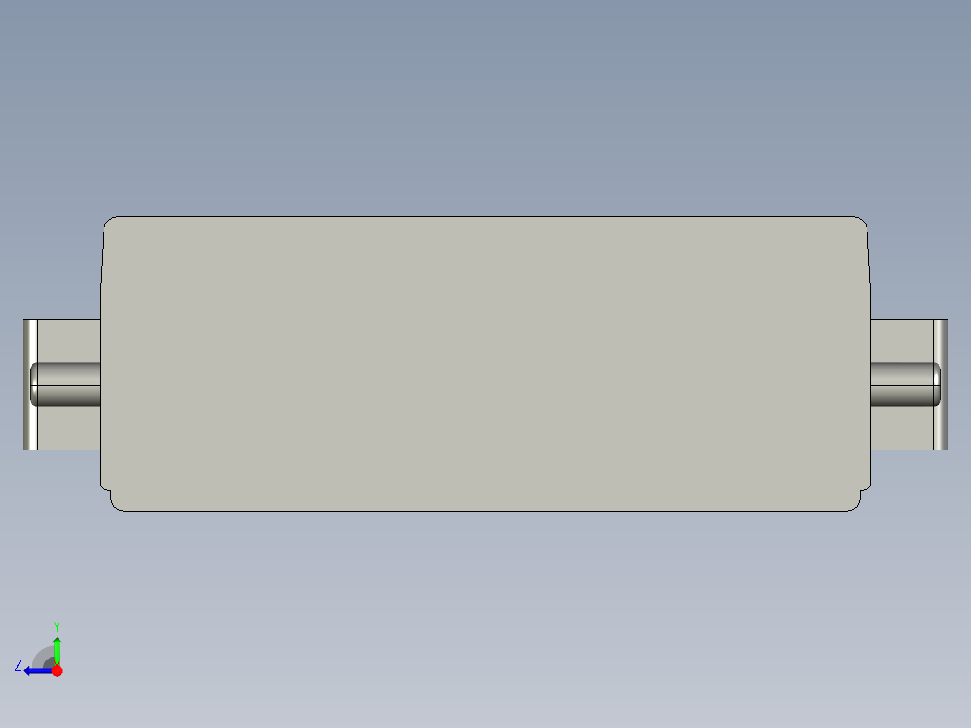 基恩士BL-U2_kc图纸模型右视图