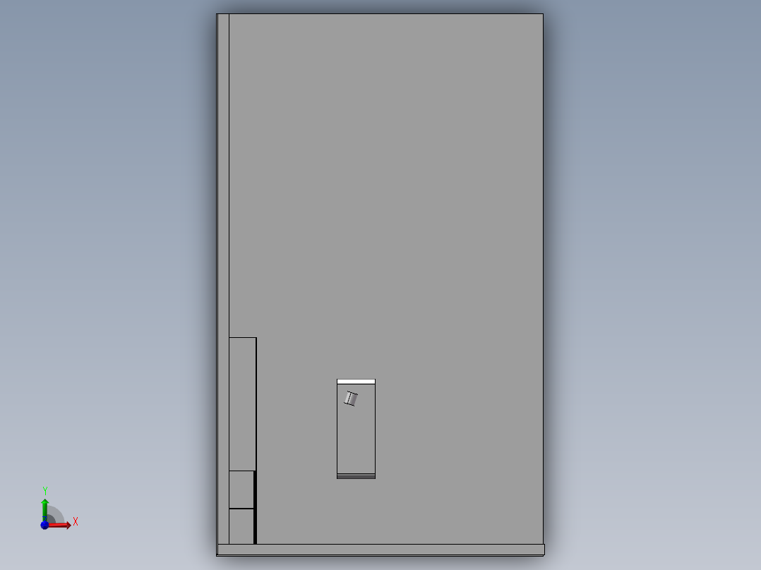 大厅_起居室前视图