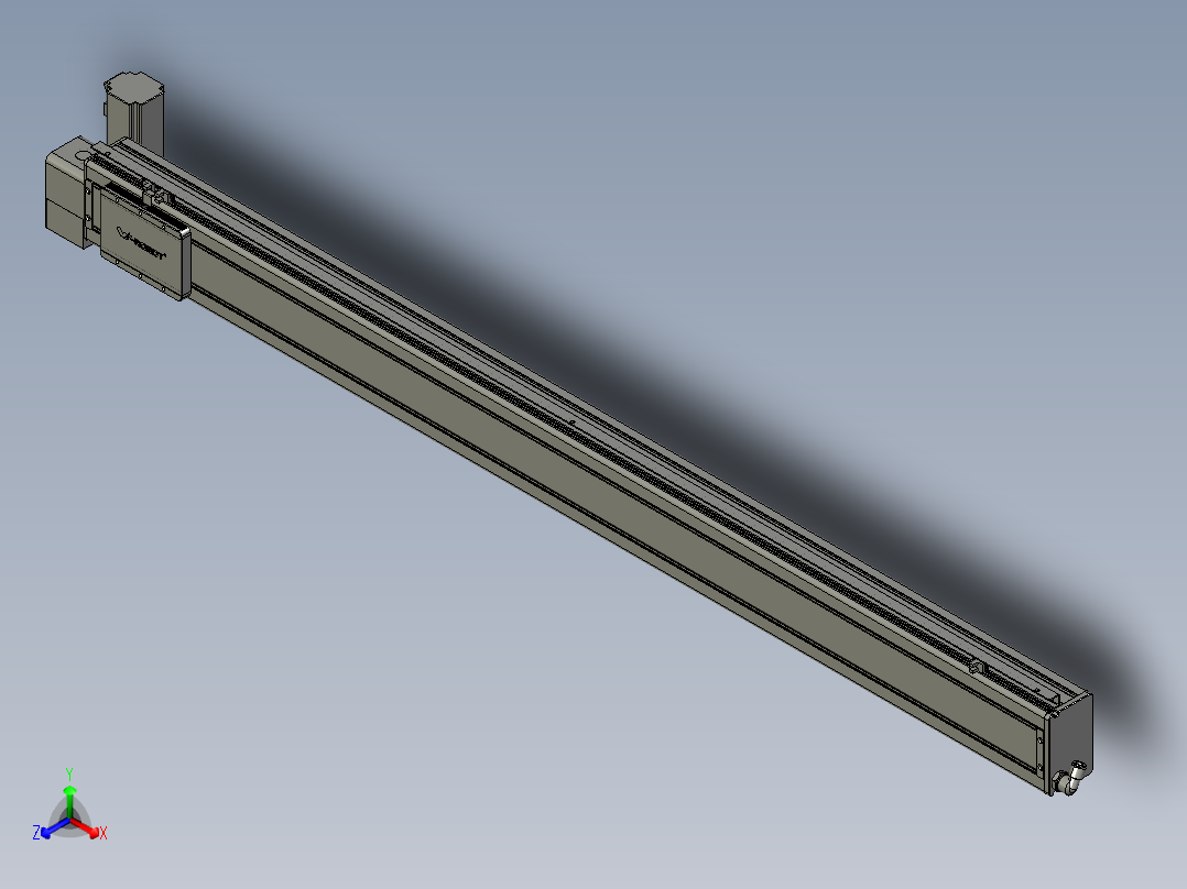 威洛博VBC12-S1400-BLD-P40正等轴测图