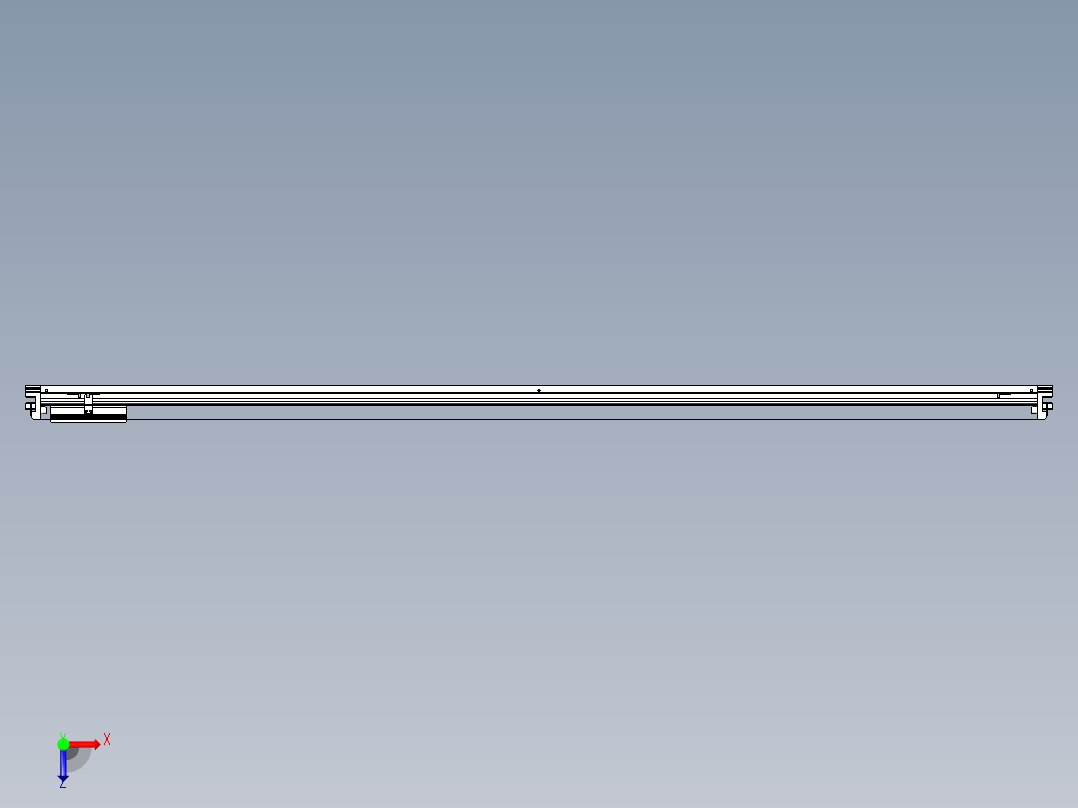 威洛博VL系列3d模型模组VL17E2Y-S2150俯视图