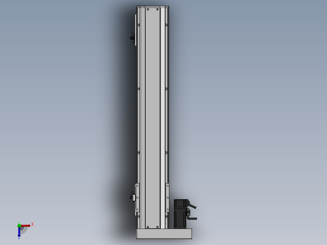 精密模组MY100-T10-500L-BL-P10B-C4-C俯视图