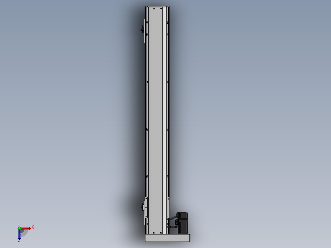 精密模组MY120-T10-750L-BL-P10B-C4-C俯视图