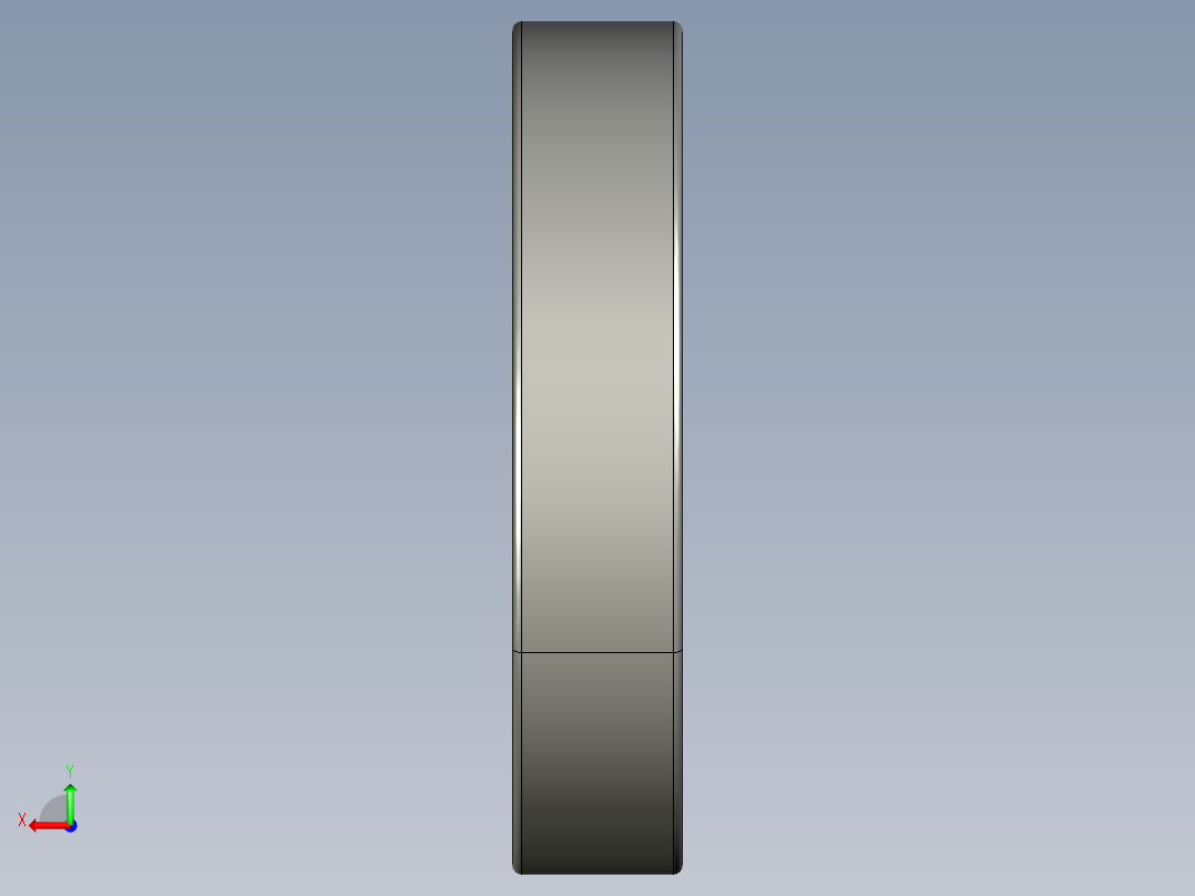 深沟球轴承6334后视图