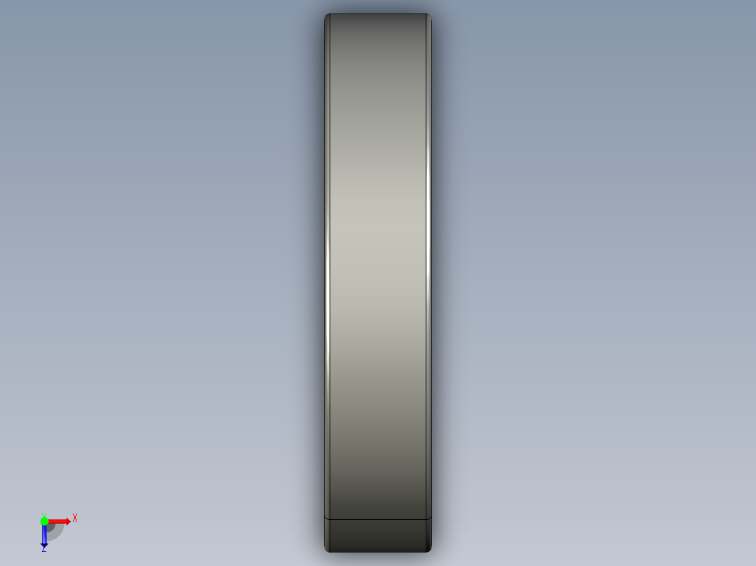 深沟球轴承6334俯视图