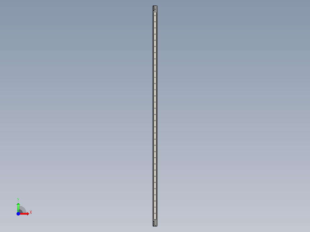 基恩士SL-V36L_R_kc图纸模型前视图