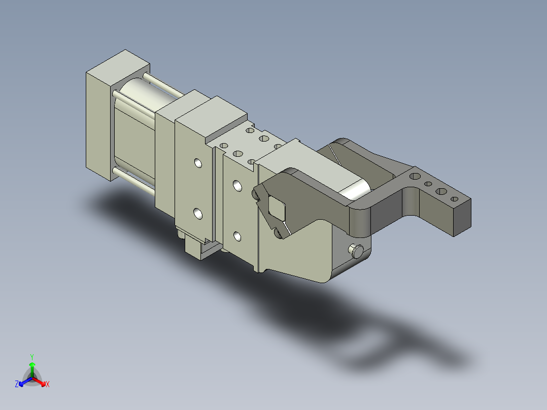 德克斯TUNKERS气缸数模V2 50.1 A11 T12 5~44