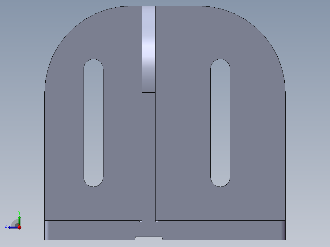 铝型材及其附件5.11.4560.SLDPRT右视图