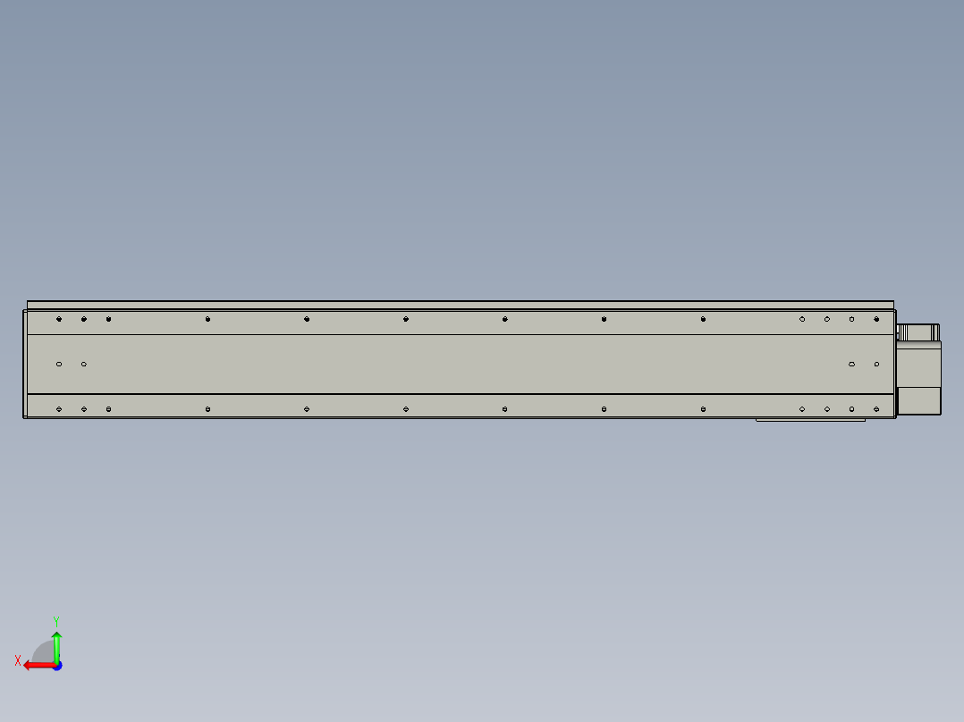 威洛博VBF22-S1400-BLU后视图