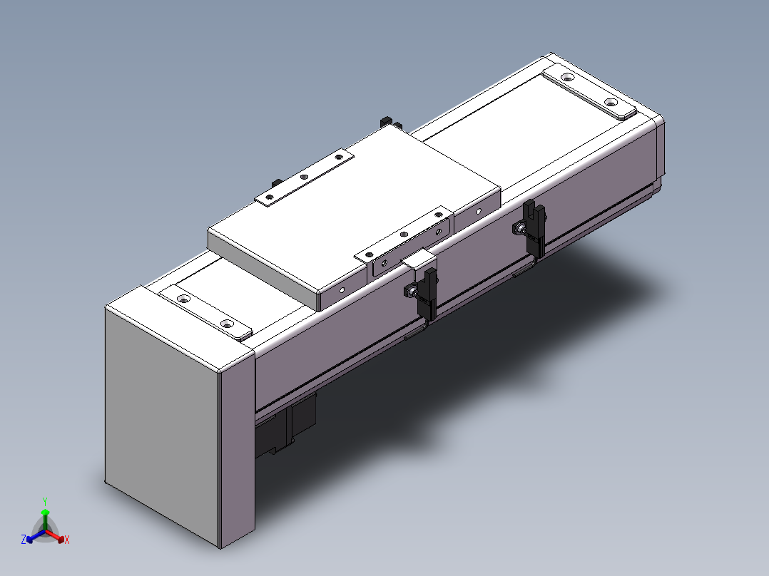 精密模组MC120-L05-100-BM-M10-C4正等轴测图