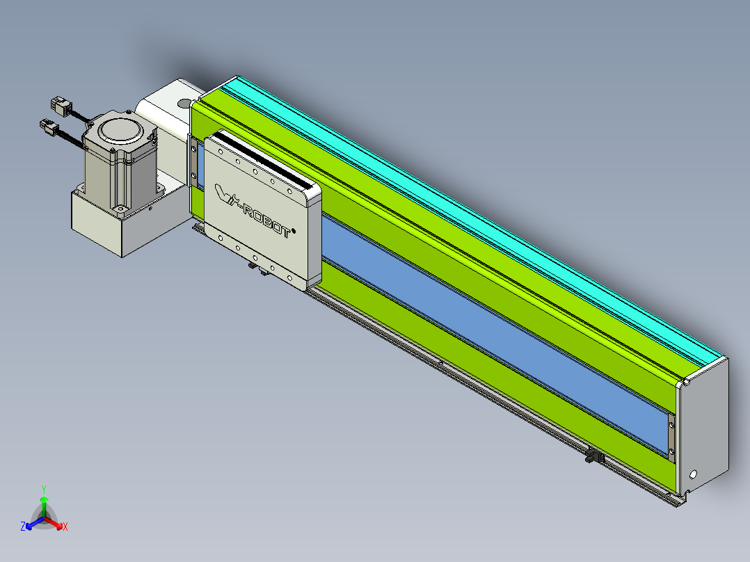 威洛博VBC同步带传动一无尘环境VBC17-L45-S550-BLU-ZP75-C3