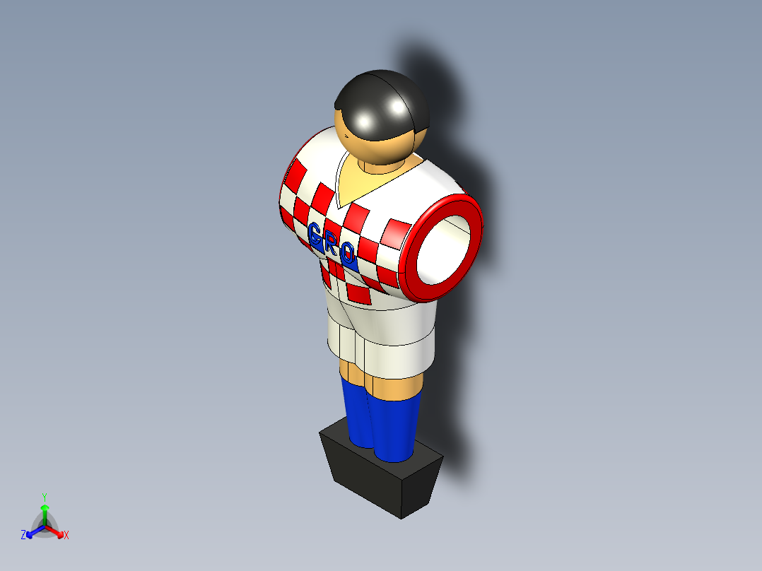 桌上足球图-克罗地亚