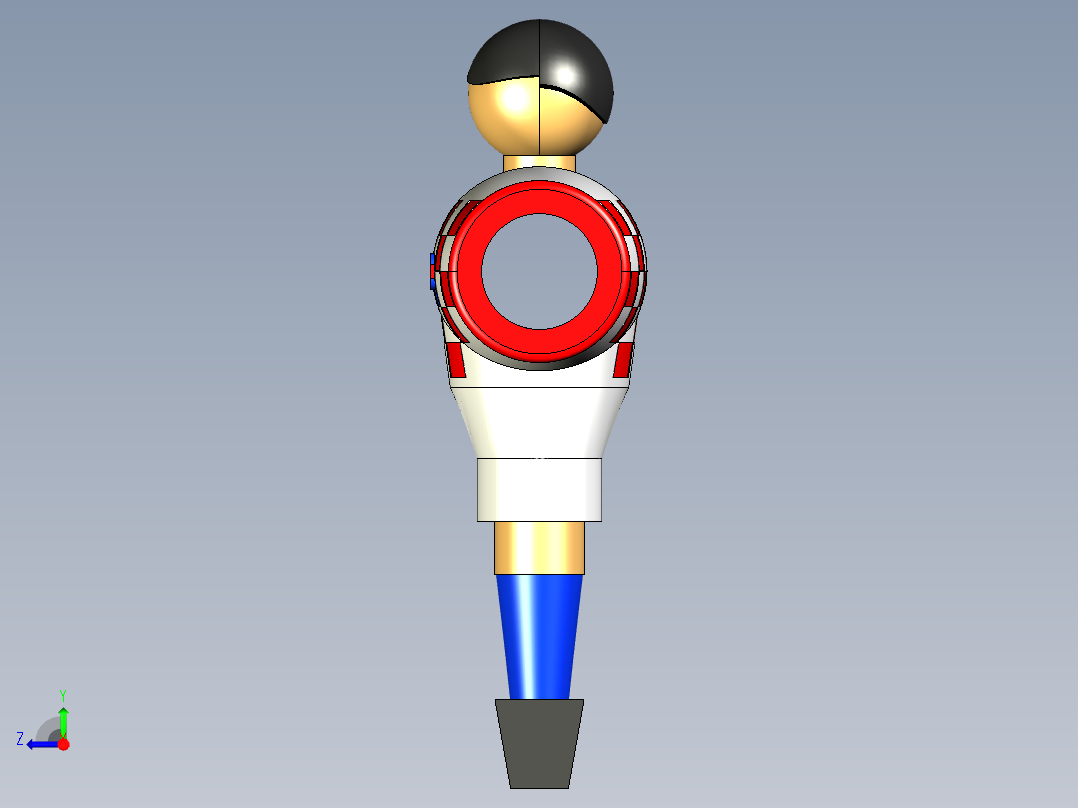 桌上足球图-克罗地亚右视图