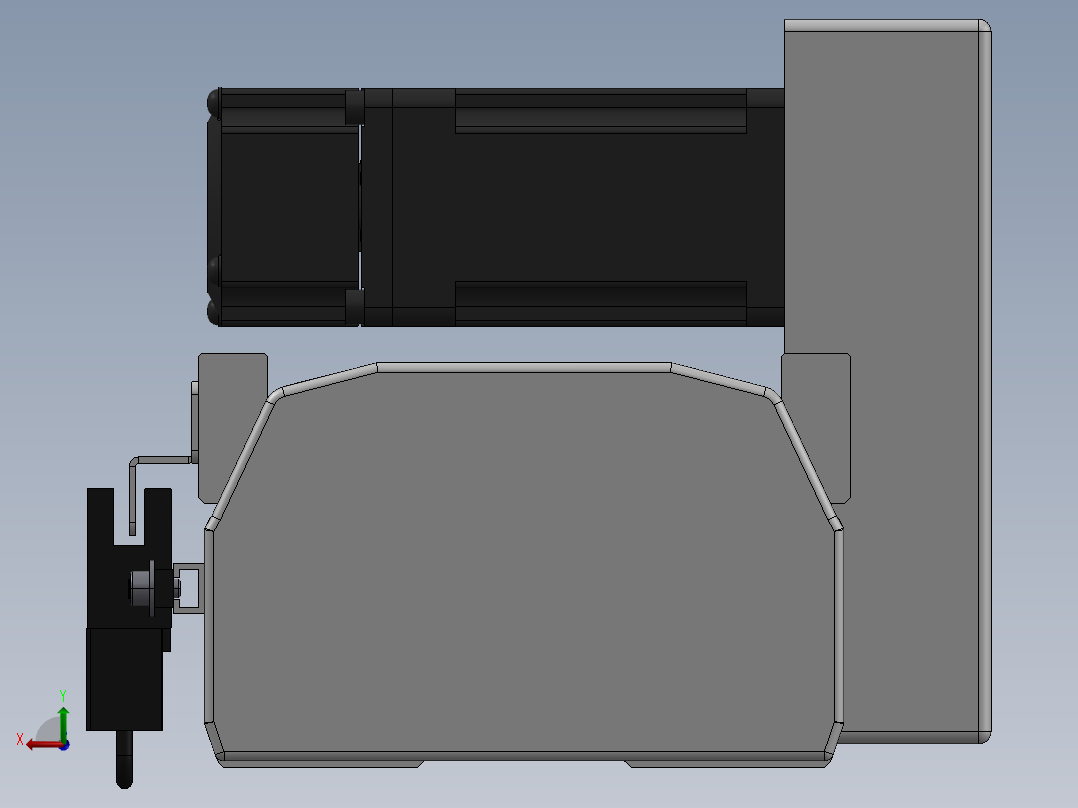 精密模组MT100-L78-2500-LU-M10-C4后视图