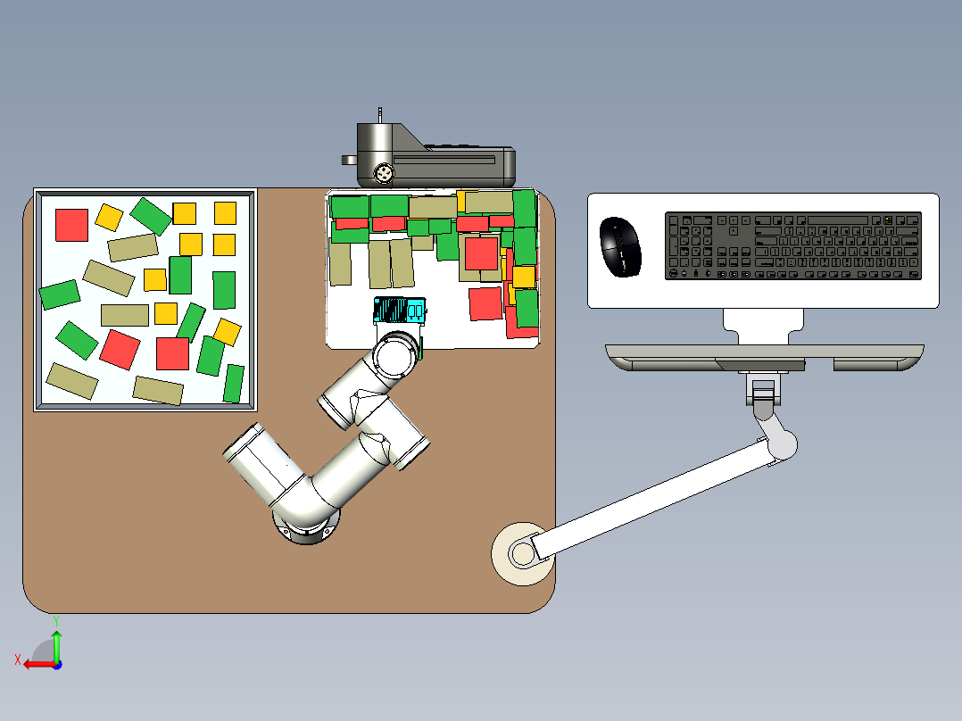 混码抓取教学平台step后视图