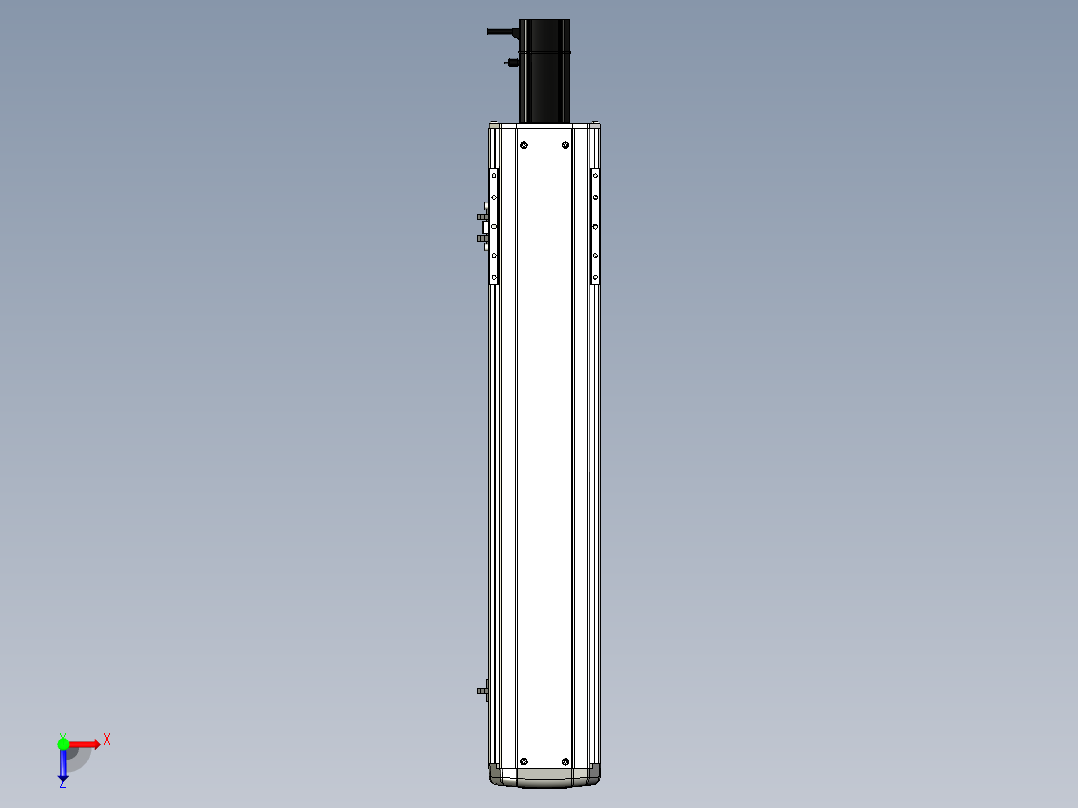 Toyo东佑达直线模组-ETH14-550-BC-200W+煞車俯视图