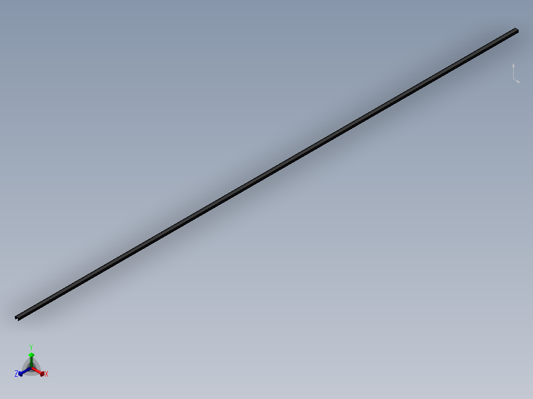 铝型材及其附件4.21.06.BK正等轴测图