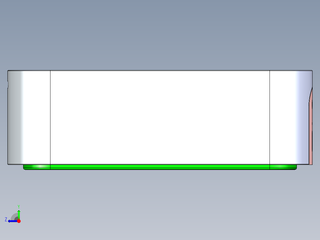 苹果Apple mac mini g4模型3D图纸右视图