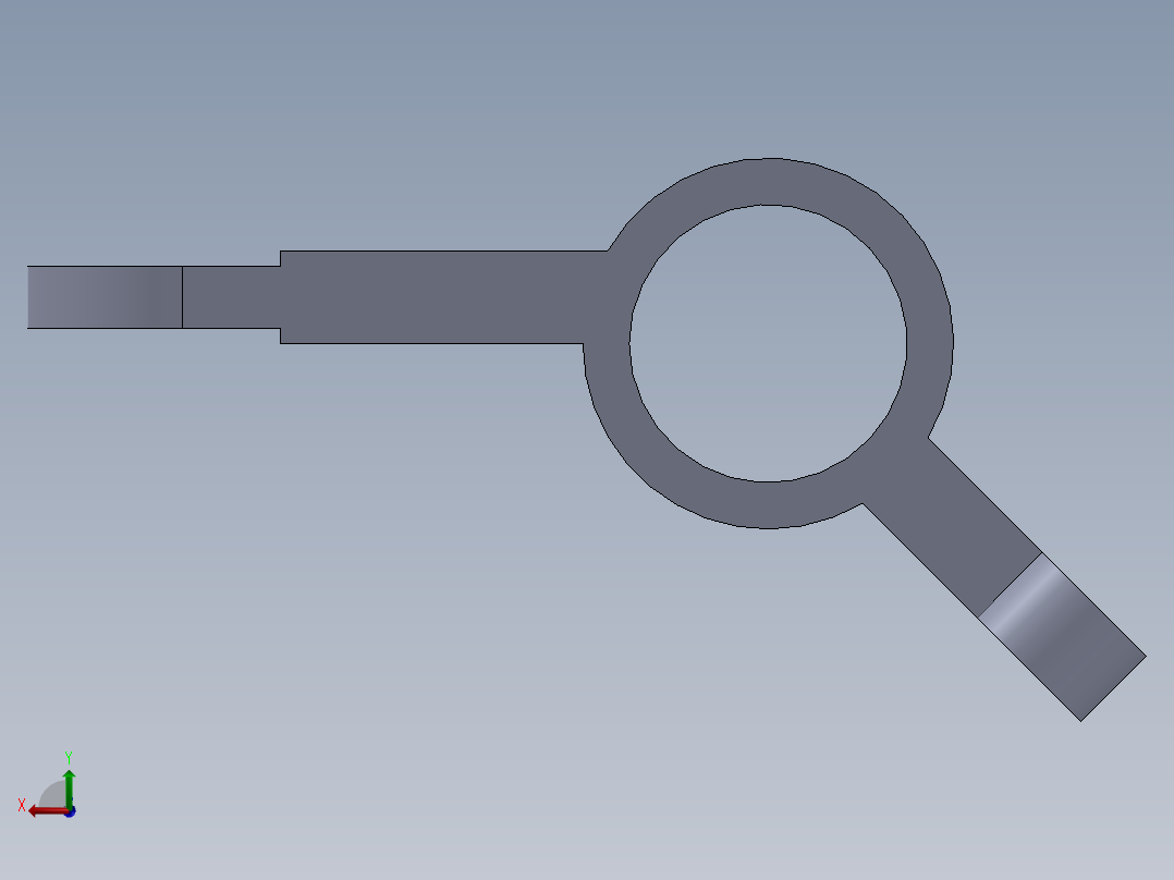 机械零件图12后视图