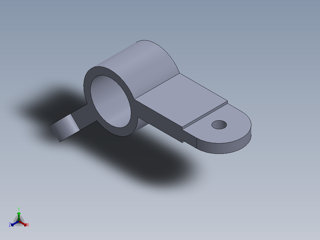 机械零件图12正等轴测图