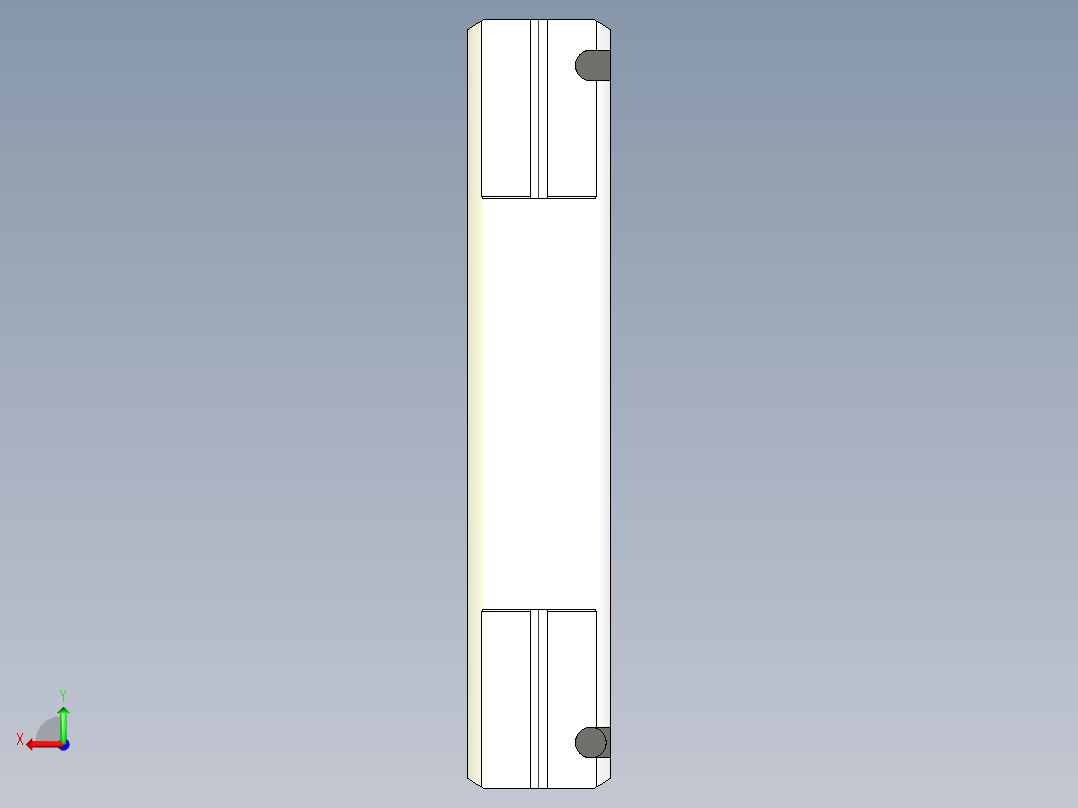 基恩士SL-V04L_R_kc图纸模型后视图