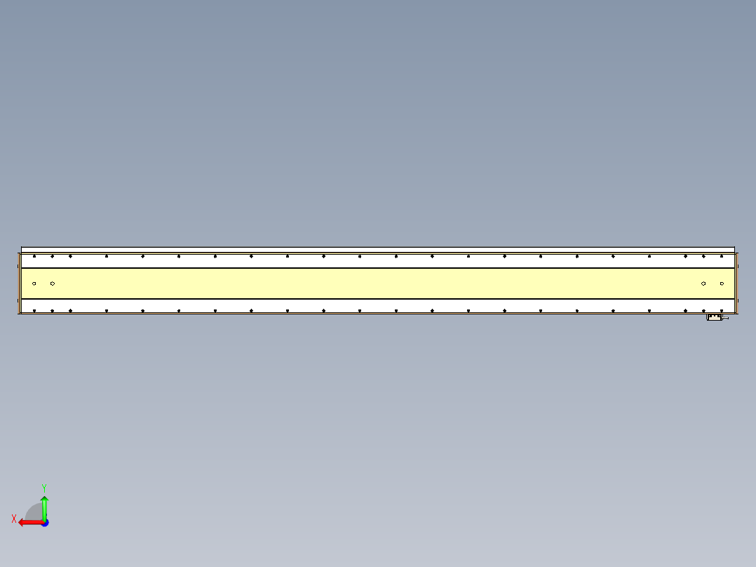 威洛博LC系列3d模型模组LC17E1Y-S1800后视图