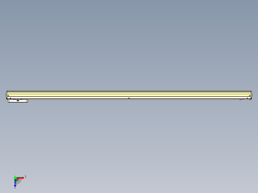 威洛博LC系列3d模型模组LC17E1Y-S1800俯视图