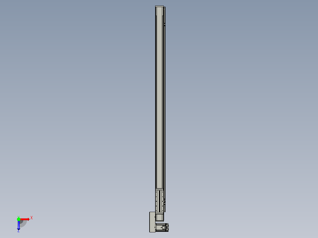 欧规系列-LB8-L75-S1700-BR-ZP75-C3俯视图