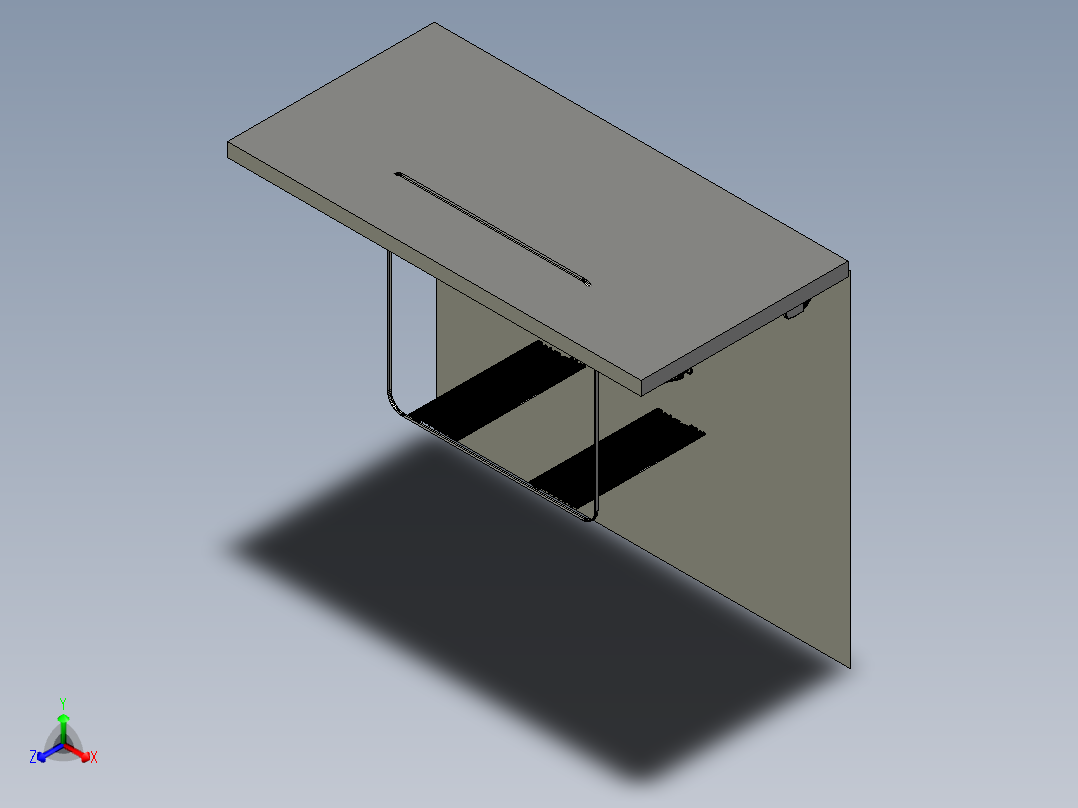 医院病房 正等轴测图