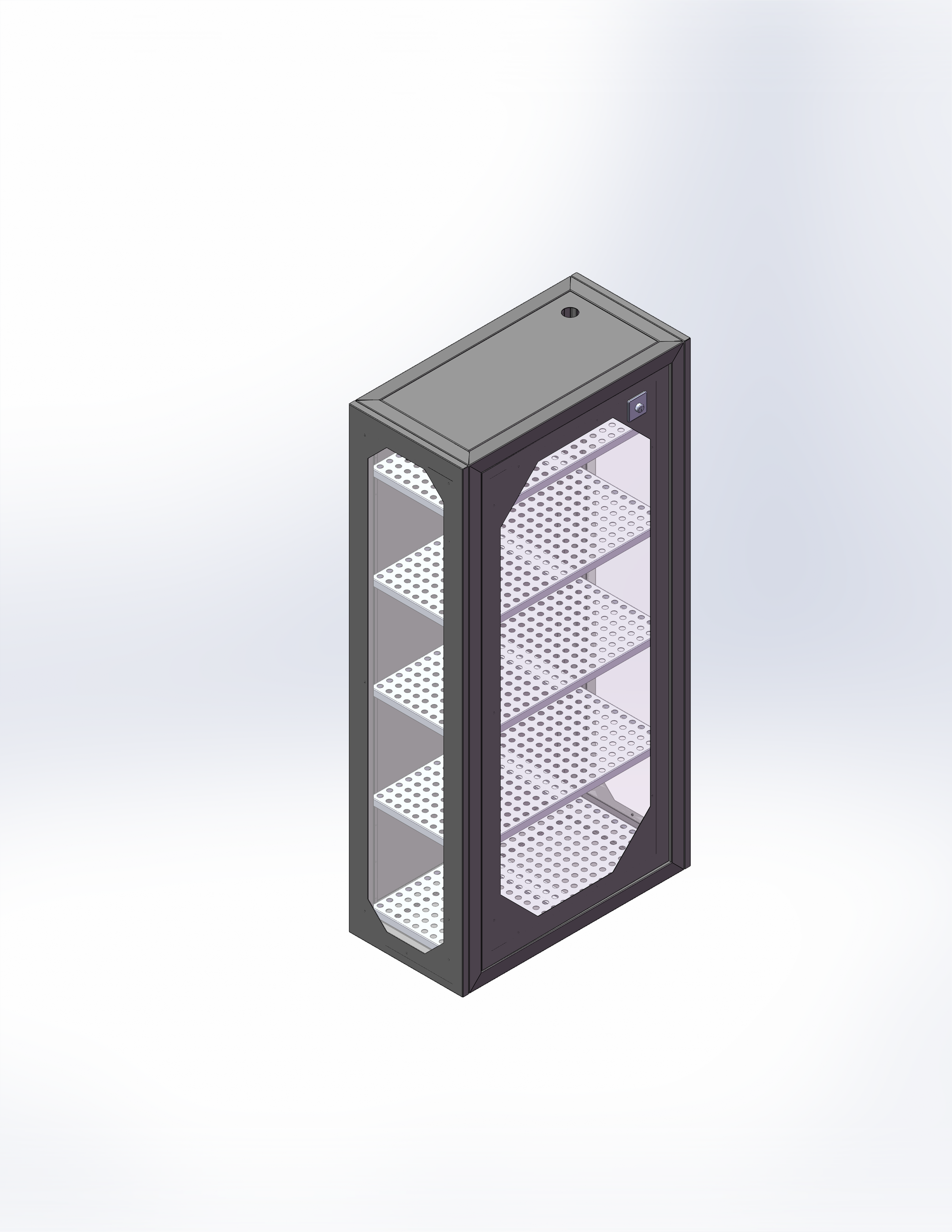 3开门网络服务器机柜