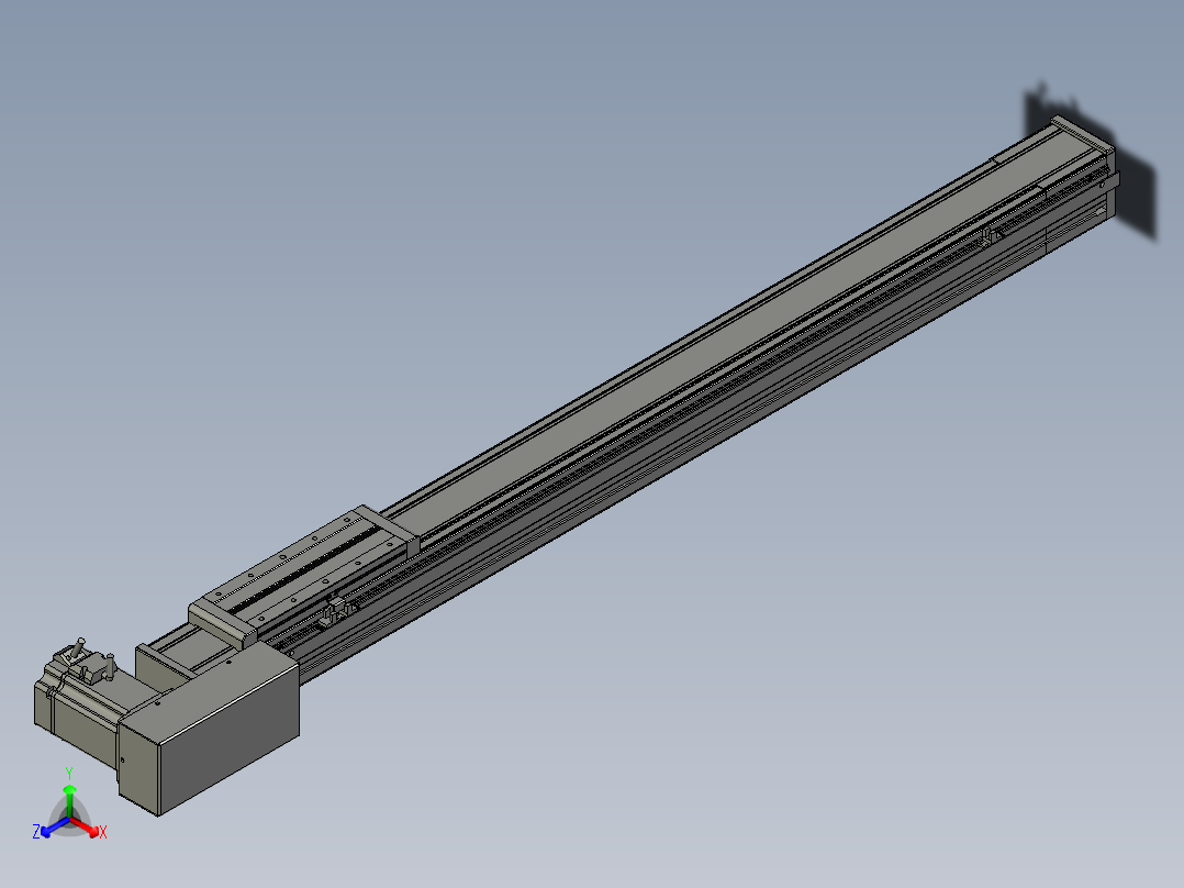 欧规系列-LB8-L75-S900-BL-ZP75-C3正等轴测图