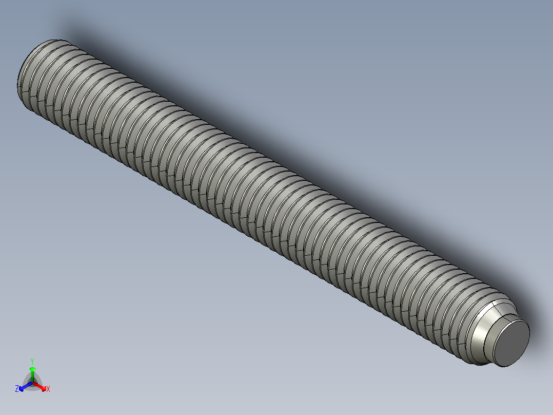 推力螺絲(塑膠頭)2276-3D多系列多零件图纸模型