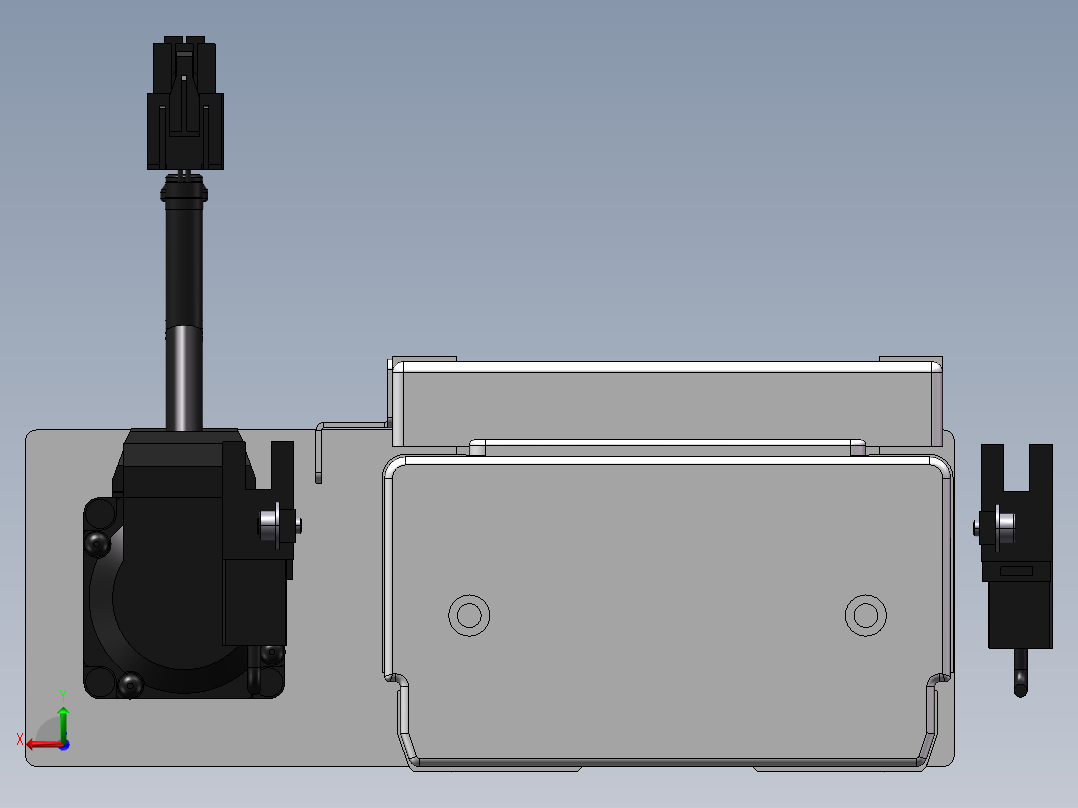 精密模组MC100-L05-550-BL-M10-C4后视图