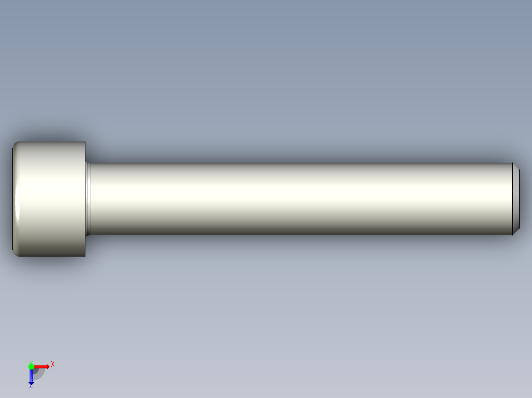 螺钉-DIN_912-M10x60.stp俯视图