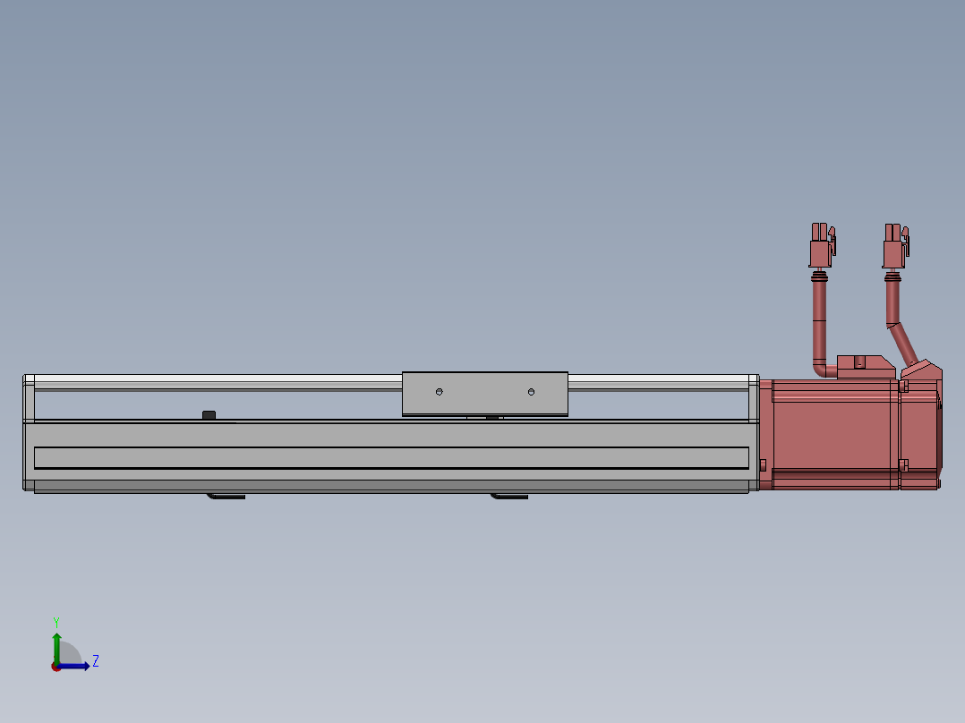 精密模组MY100-T10-150L-BC-P20B-C4-C左视图