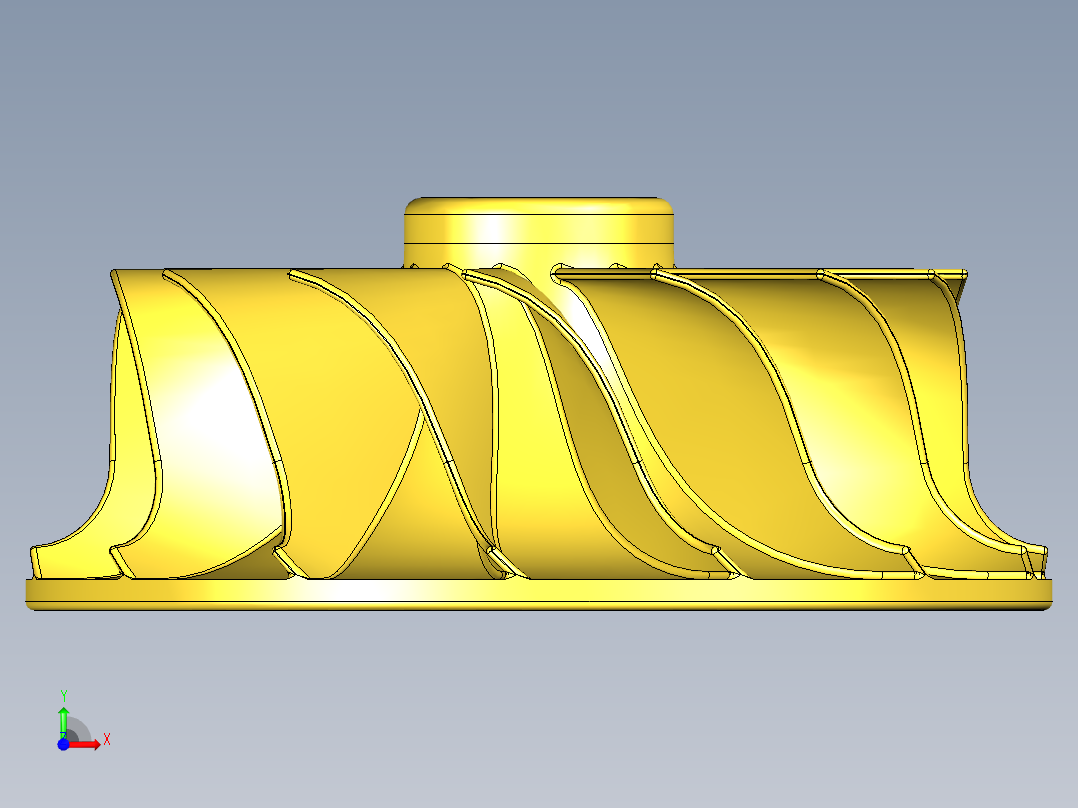 叶轮 (44)前视图